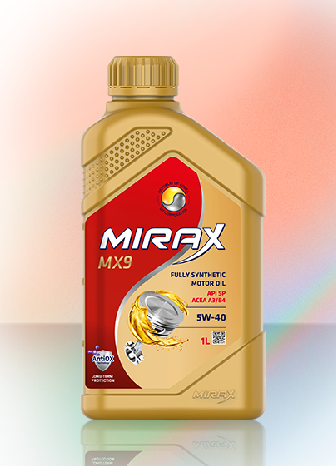 Mirax 5w-40, МХ9, A3/B4 SP синтетика, 1л Россия