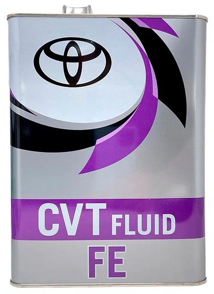 Toyota ATF CVT Fluid FE, трансмиссионное масло для вариаторов, 4л, Япония