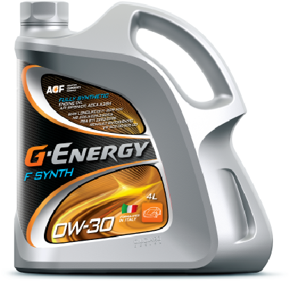G-Energy F Synth, 0w-30, SP/SN/CF, моторное масло, синтетика, 4л, Россия