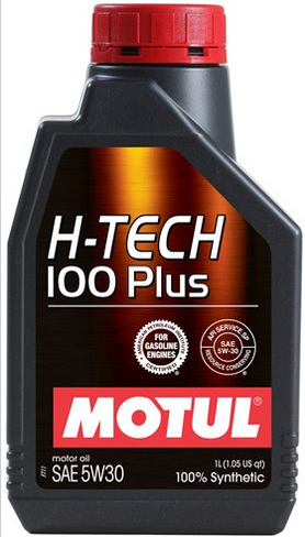 МOTUL H-TECH 100 PLUS 5w-30, синтетика, 1л, Франция