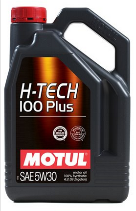 МOTUL H-TECH 100 PLUS 5w-30, синтетика, 4л, Франция