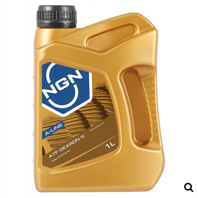 NGN, ATF DEXRON III A-LINE, трансмиссионное масло для АКПП, п/синтетика, 1л, Нидерланды