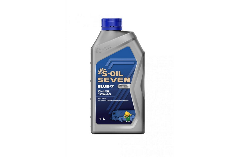 S-OIL7 10W-40 BLUE #7, SL/CL-4,синтетика, 1л