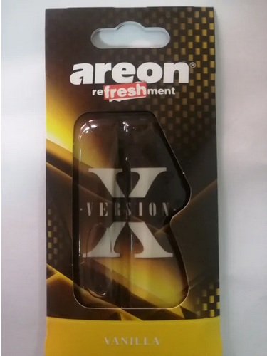Ароматизатор гелевый , AREON, REFRESHMENT LIQUID X-Version Vanilla, Болгария