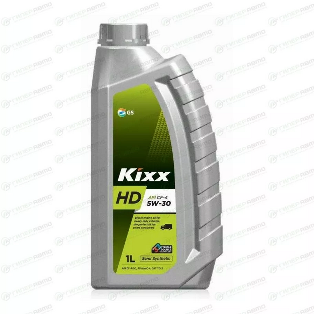 Kixx HD, 5W30, CF-4, DIESEL, (DYNAMIC), полусинтетика, 1л, Корея