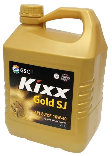 Kixx GOLD SJ, 10W40,  полусинтетика, 4л, Корея