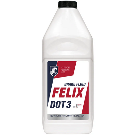 Felix, Тормозная жидкость, DOT 3, 910г, Дзержинск