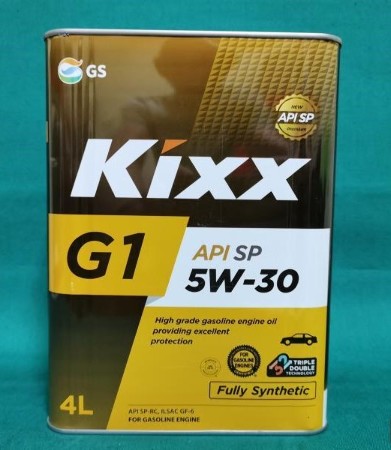 Kixx Synthetic, G1, 5W30, SN/CF,  синтетика, 4л, Корея