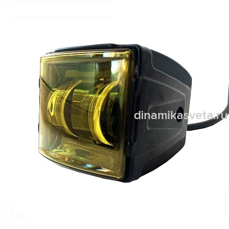 Рабочий свет ZOOML WL-3570201H-GY 10-50V 40W 3000-3500K Golden yellow