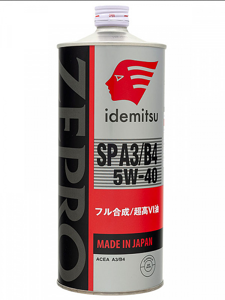IDEMITSU ID ZEPRO EURO SPEC F-S, SP A3/B4, 5w-40, синтетика, 1л, Япония