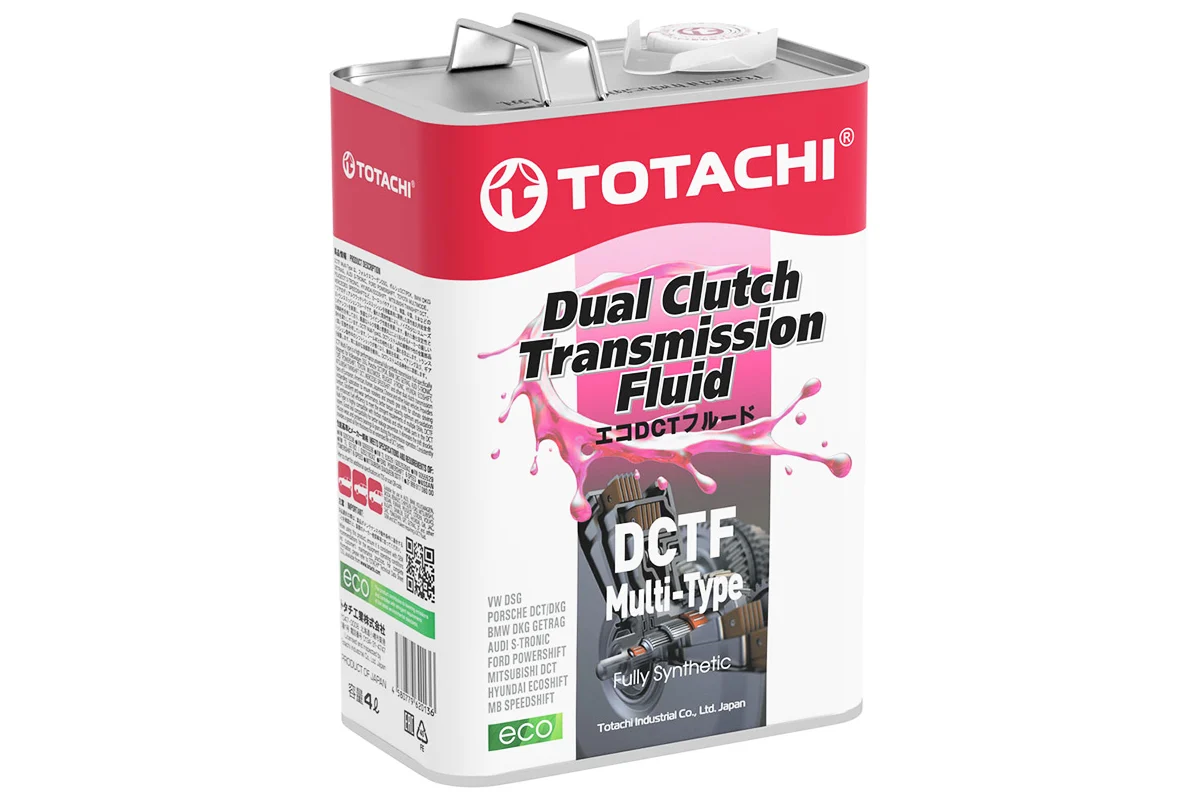 TOTACHI DCTF, МULTI-TYPE ,4л, масло для АКПП, синтетика, 4л, Япония