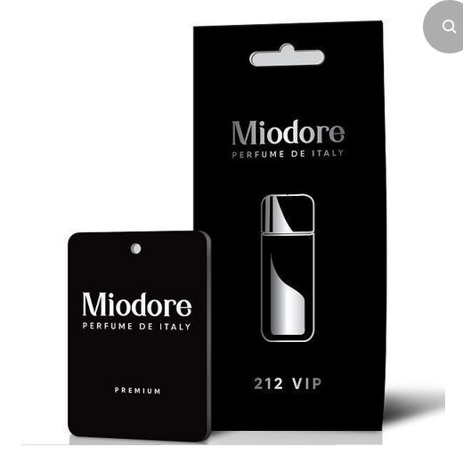 Ароматизатор MIODORE картон 212 VIP .. Россия