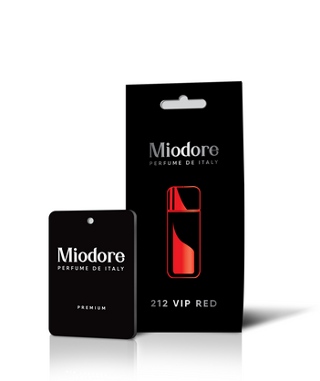 Ароматизатор MIODORE картон 212 VIP RED .. Россия