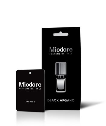 Ароматизатор MIODORE картон BLACK AFGANO .. Россия