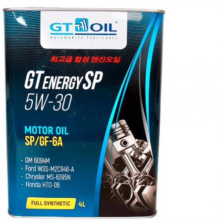 GT Energy 5w30, SN/CF-6 синтетика 4л Корея